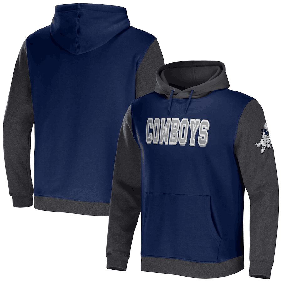 Men 2023 NFL Dallas Cowboys blue Sweatshirt style 2